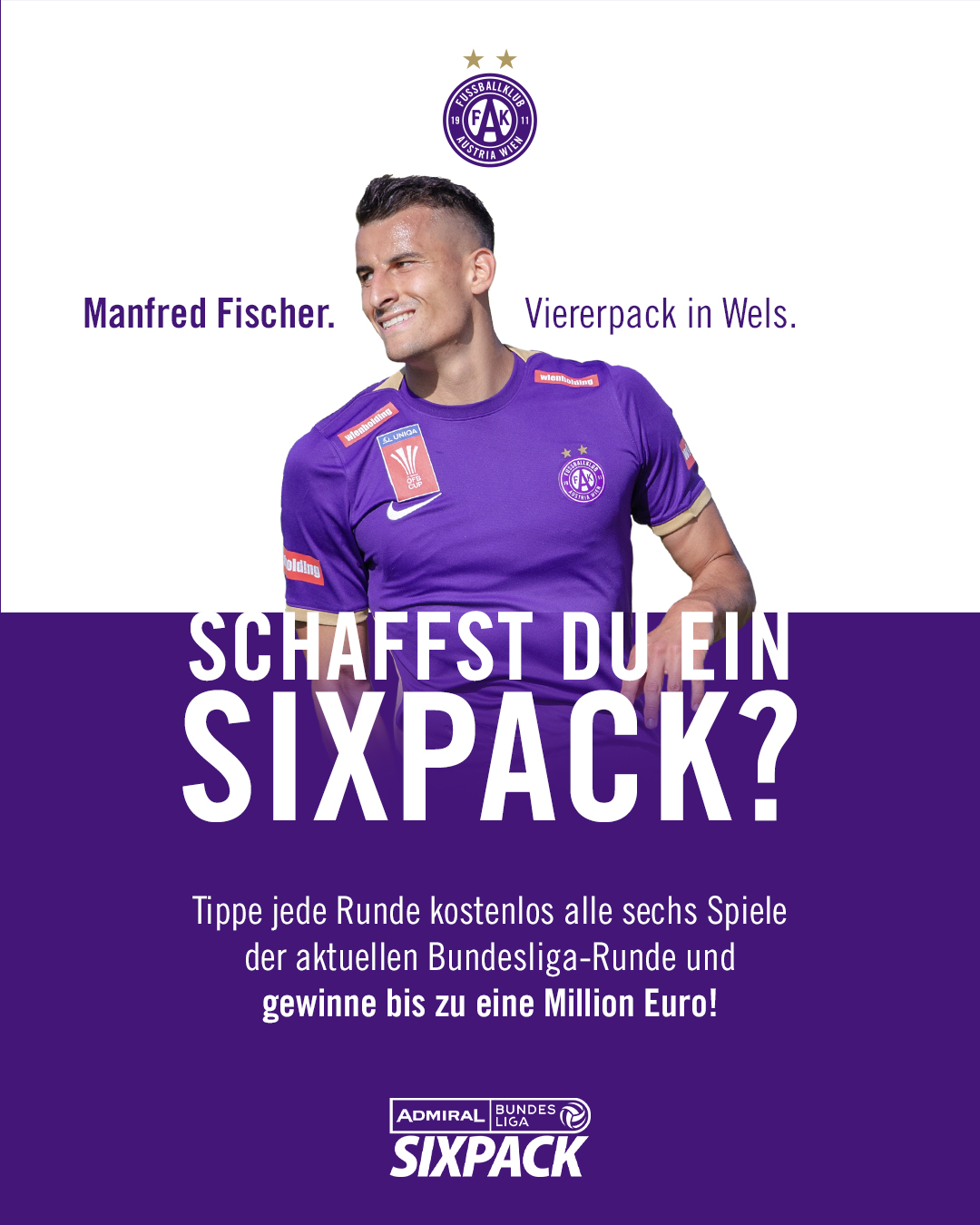 ADMIRAL Bundesliga SIXPACK_Manfred Fischer_1_Post